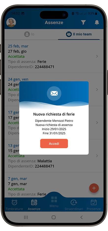 screenshot of Altamira Leave Management